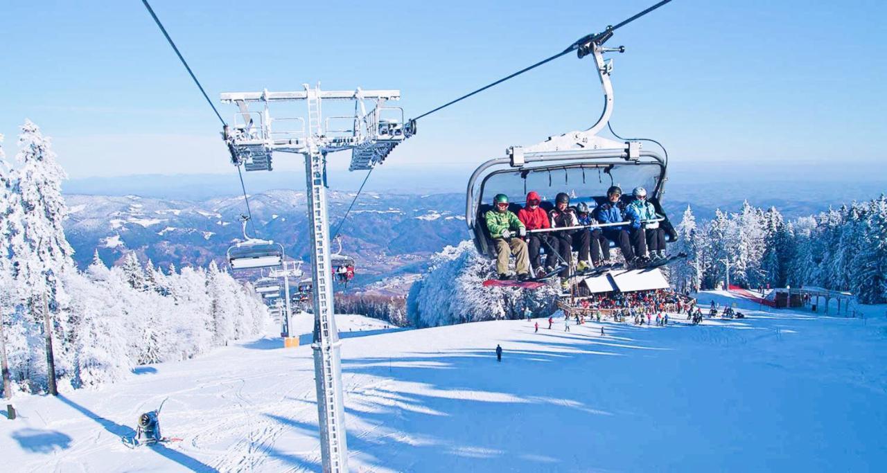 Pohorje Village Wellbeing Resort - Forest Apartments Videc Хочко Похорє Екстер'єр фото
