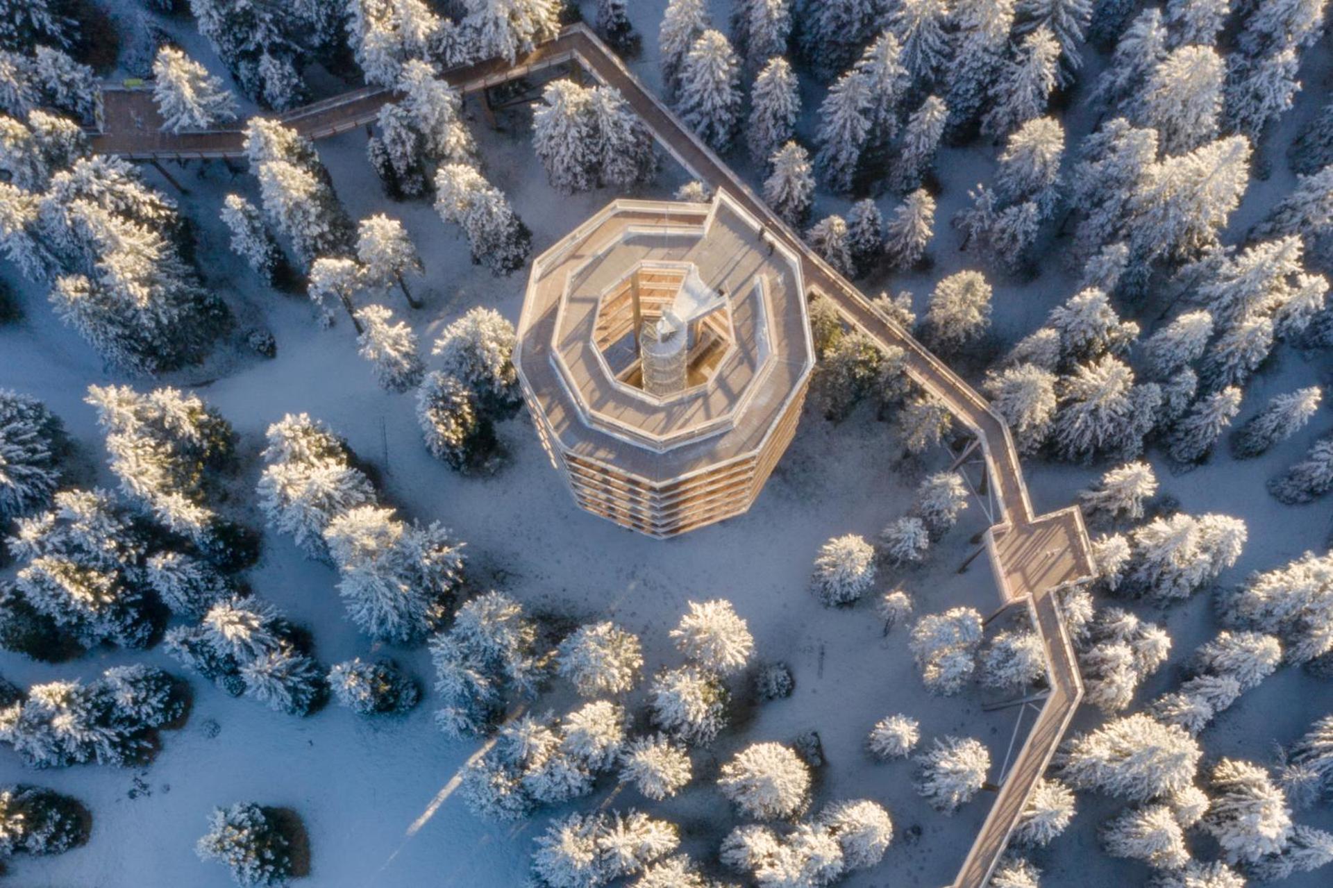 Pohorje Village Wellbeing Resort - Forest Apartments Videc Хочко Похорє Екстер'єр фото
